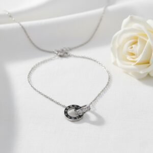 Interlocking Harmony Pendant Necklace