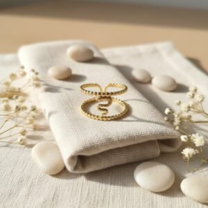 Serpent Adjustable Ring