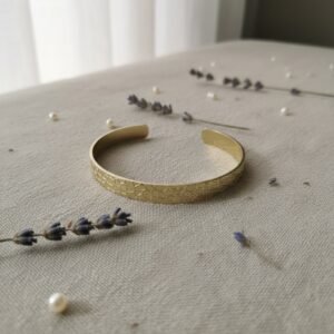 Honeycomb Textured Bangle
