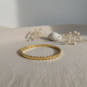 Honeycomb Style Bangle