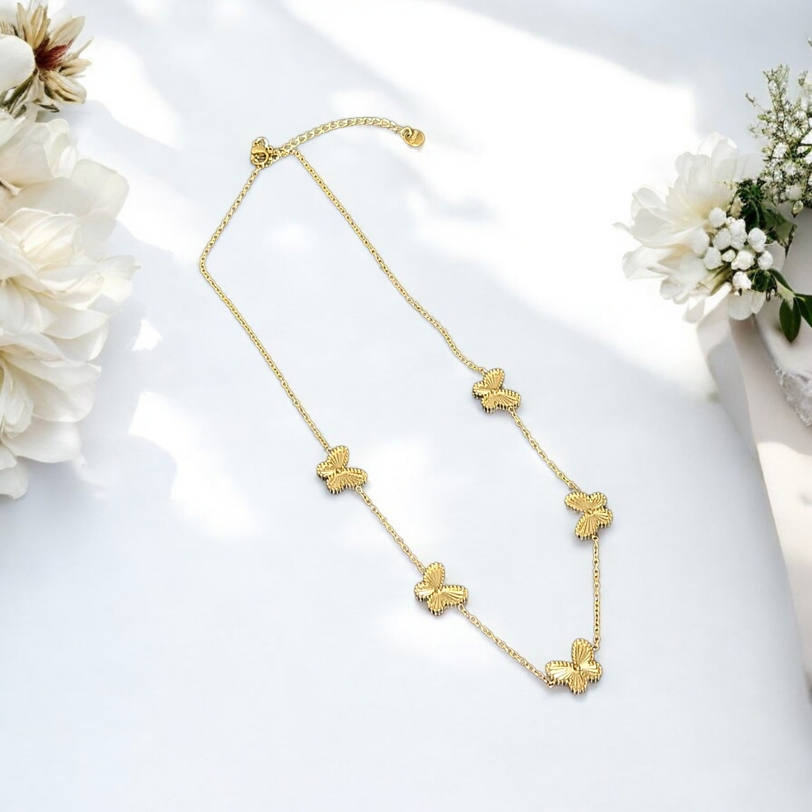 Butterfly Charmed Necklace